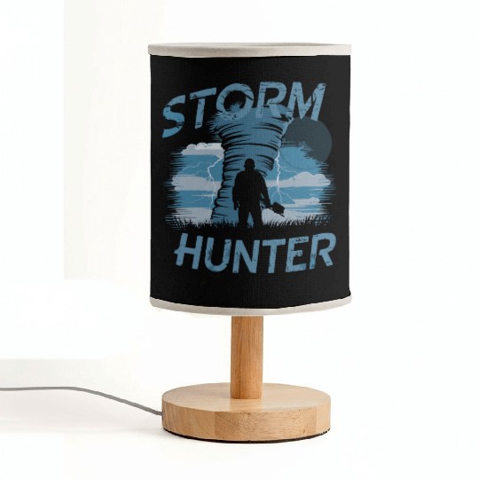 Tornado Chasing Adventures: Embrace Nature's Fury Fabric Lamps