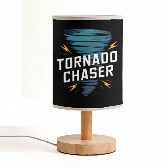 Tornado Chasing Adventures: Embrace Nature's Fury Fabric Lamps