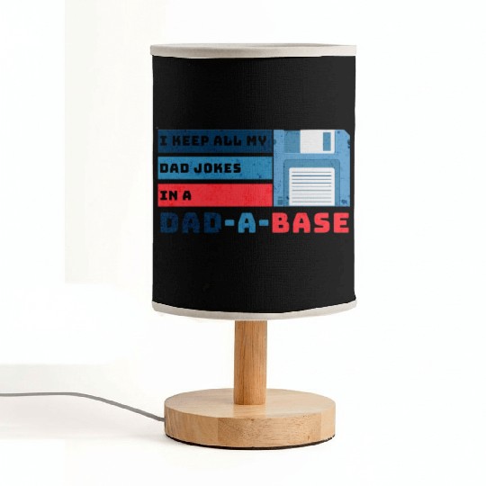 Funny dad jokes from son or daughter fathers day Fabric Lamps