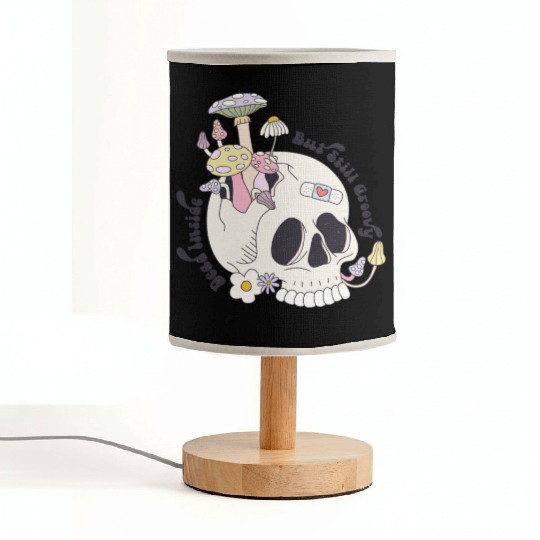 Dead Inside But Still Groovy Fabric Lamps