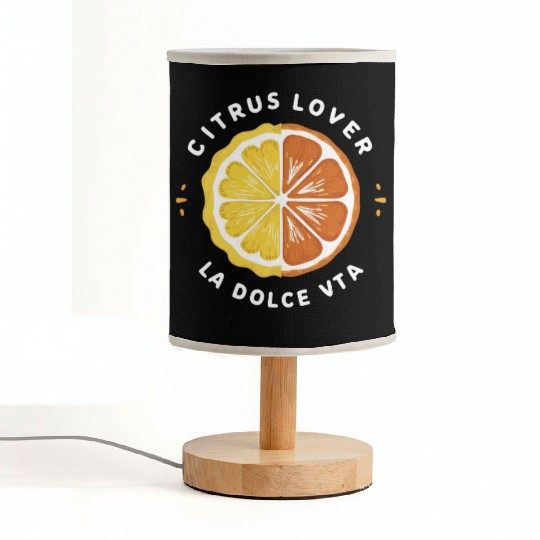 Citrus Lover la Dolce Vita Fabric Lamps