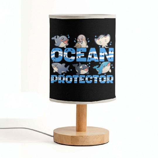 Environmental protection nature conservation Ocean Fabric Lamps