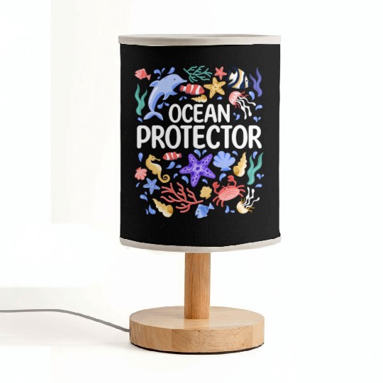 Environmental protection nature conservation Ocean Fabric Lamps