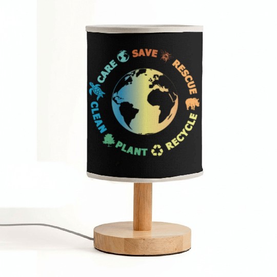 Environmental protection nature conservation Ocean Fabric Lamps
