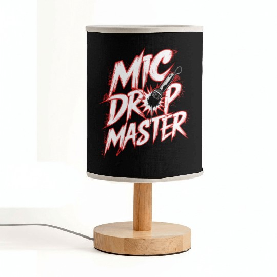 Epic Lyrical Battle of the Titans: Hip Hop Rap Fabric Lamps