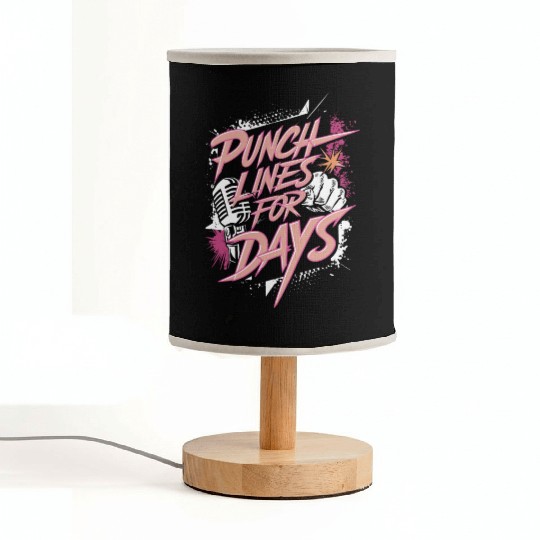 Epic Lyrical Battle of the Titans: Hip Hop Rap Fabric Lamps