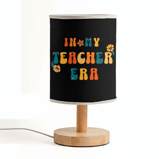 In My Teacher Era Retro Fabric Lamps, Back to School