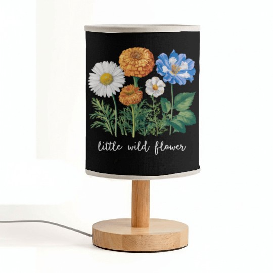 Little Wildflower Fabric Lamps