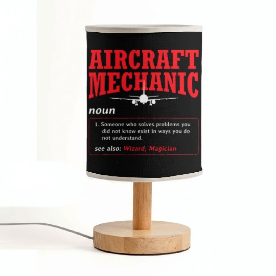 Aircraft Mechanic Definition Airplane Aircraft Fabric Lamps