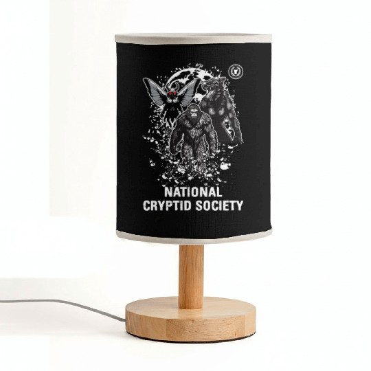 National Cryptid Society Cryptid Monsters Fabric Lamps