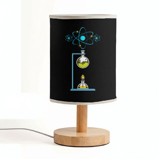 Physics Laboratory Science Teacher Physicist Nerd Fabric Lamps