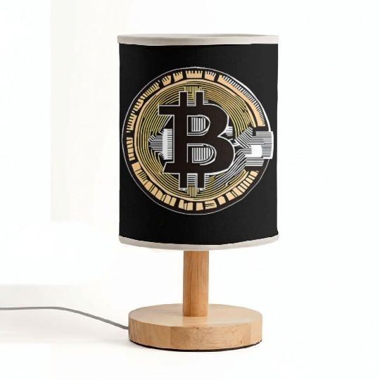 Bitcoin: The Symbol of the Digital Revolution Fabric Lamps