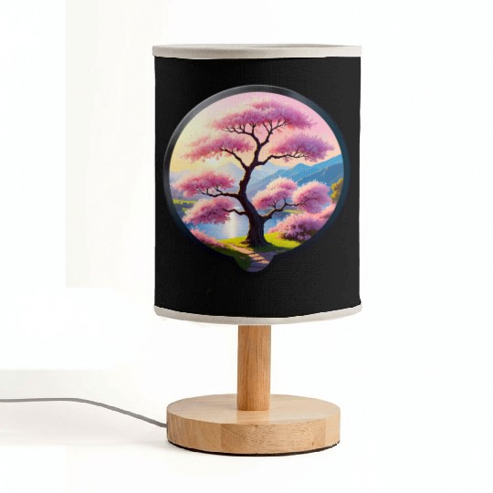 Blooming Cherry Blossom by Riverbank Fabric Lamps