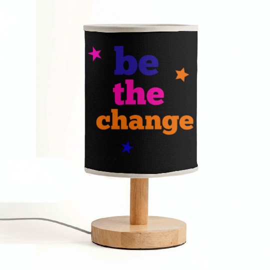 be the change Fabric Lamps