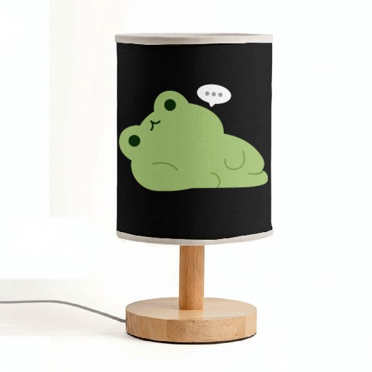 Tired Frog Fabric Lamps