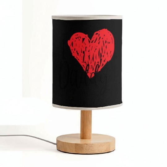 I love Daddy gift Fabric Lamps