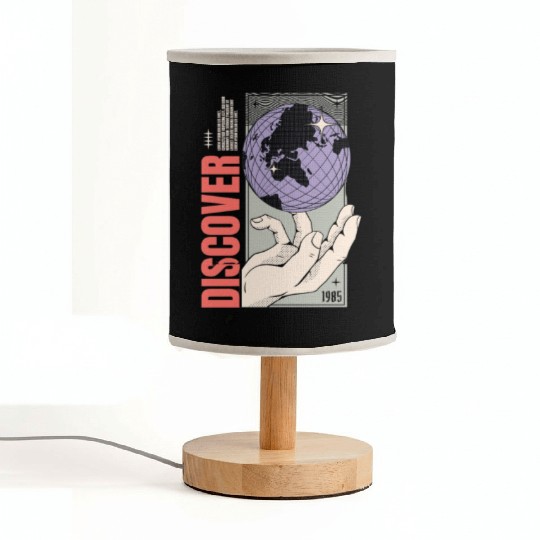 Discover" Adventure Fabric Lamps - Embrace the Journey