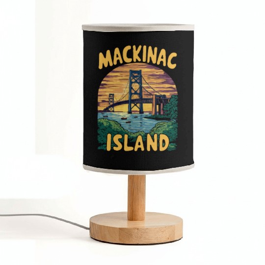 Mackinac Island. Fabric Lamps