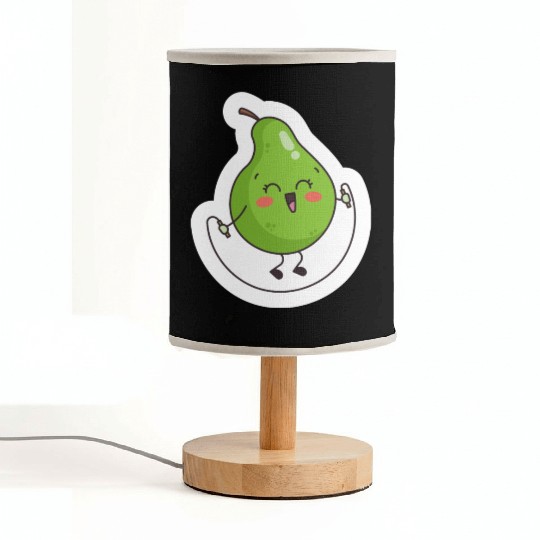 back to school pear Fabric Lamps