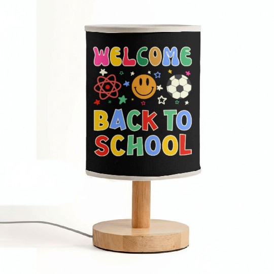 Welcome Back to School Fabric Lamps