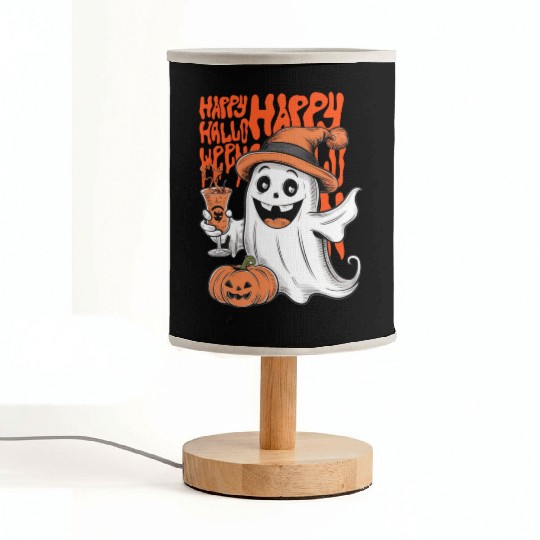 happy halloween Fabric Lamps