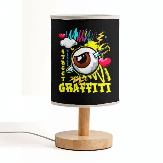 Graffiti Train Hip Hop Fabric Lamps