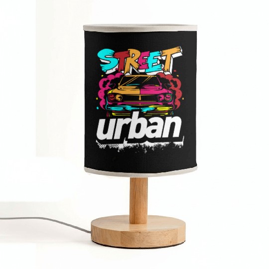 Graffiti Sprayer Rap Cool Fabric Lamps