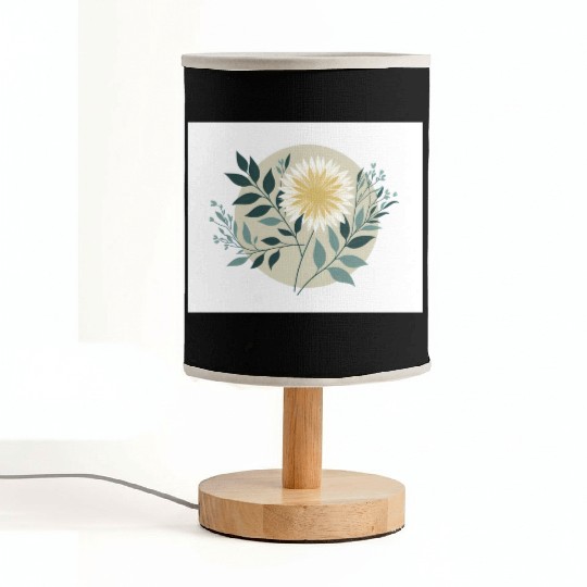 Wildflower Whisper Fabric Lamps