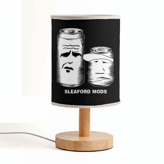 Sleaford Mods Punk Rock Design Fabric Lamps