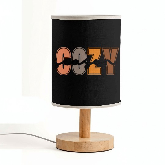 Cozy Season, Fall Season Fabric Lamps
