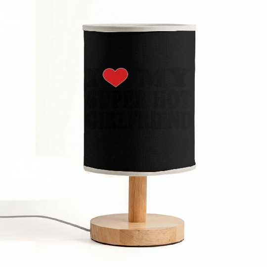 I Love My Boyfriend Fabric Lamps | Cute Romantic Fabric Lamps