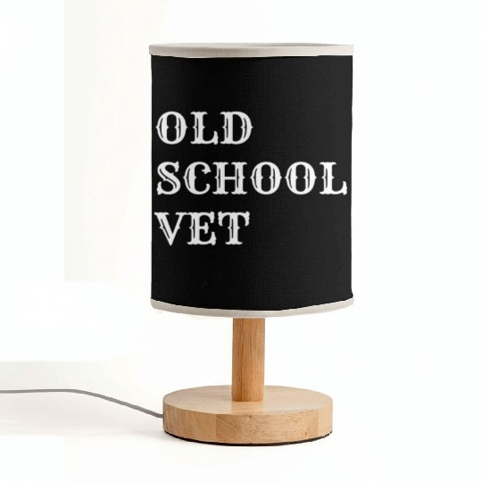 old school vet Fabric Lamps