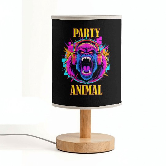 Party Animal Gorilla Style - Fabric Lamps Design