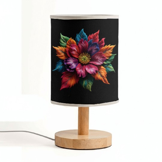 Spectrum Bloom - The Vivid Floral Symphony Fabric Lamps
