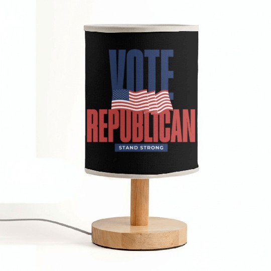 Vote Republican Election 2024 Fabric Lamps design