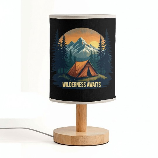 Wilderness Awaits Fabric Lamps | Embrace the Adventure