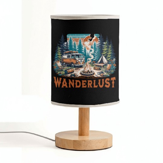 'Wanderlust' Nature Adventure GD Fabric Lamps