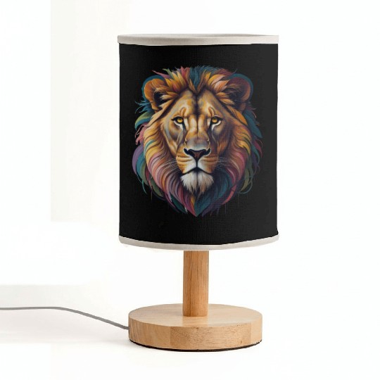 Royal Look Vibrant Mane Fabric Lamps