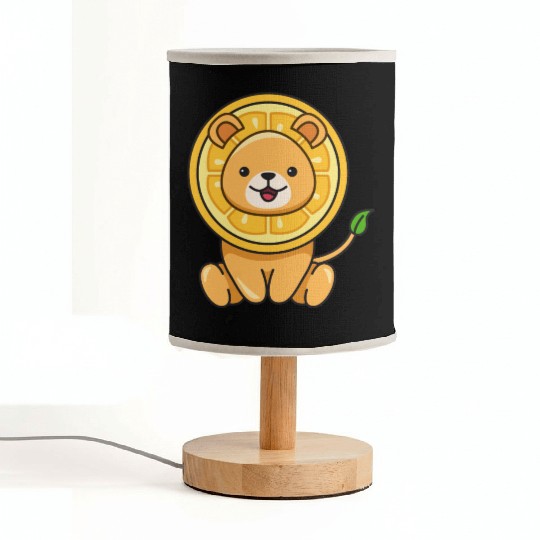 Lion Lemon Design for Lions Lovers Fabric Lamps