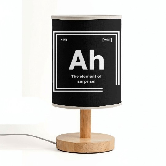 The Element of Surprise - Clever Chemistry Design Fabric Lamps