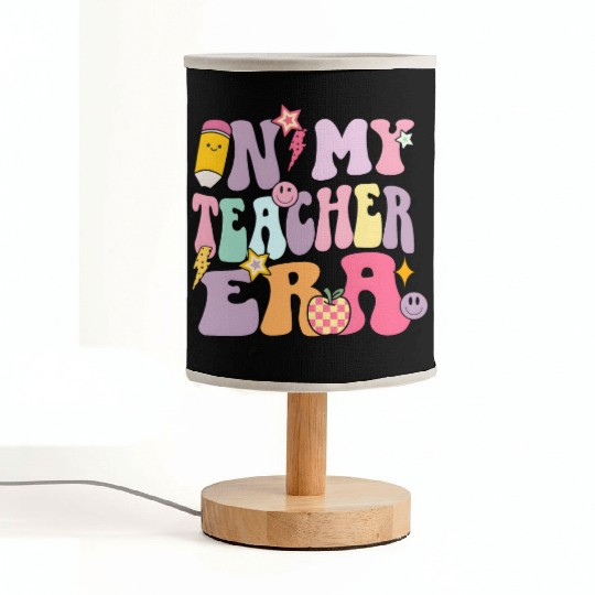 In my Teacher Era Fabric Lamps