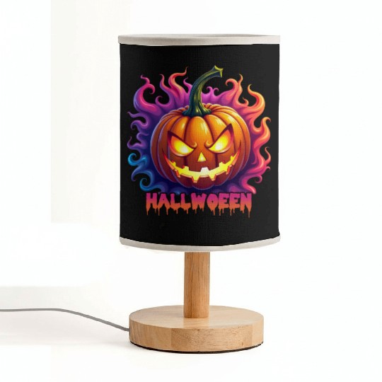 Halloween Jack O Lantern V 05 Fabric Lamps