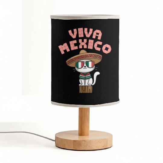 Viva Mexico Celebrate Hispanic Heritage Month Fabric Lamps