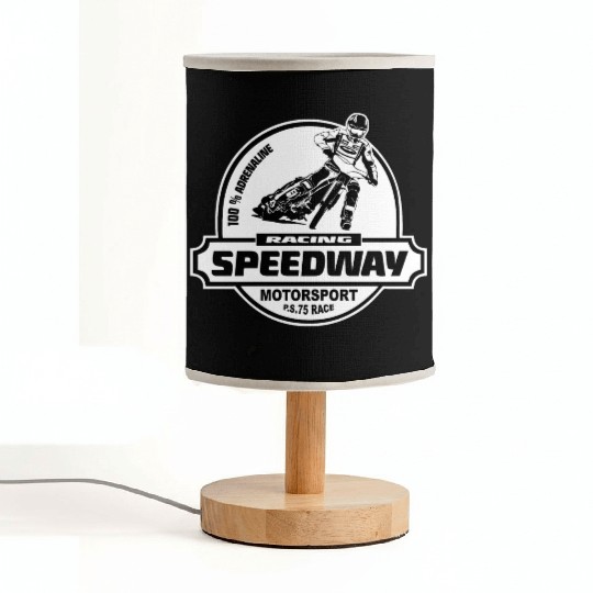 Motorcycle Speedway Racing Fabric Lamps