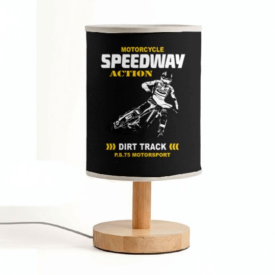 Motorcycle Speedway Racing Fabric Lamps