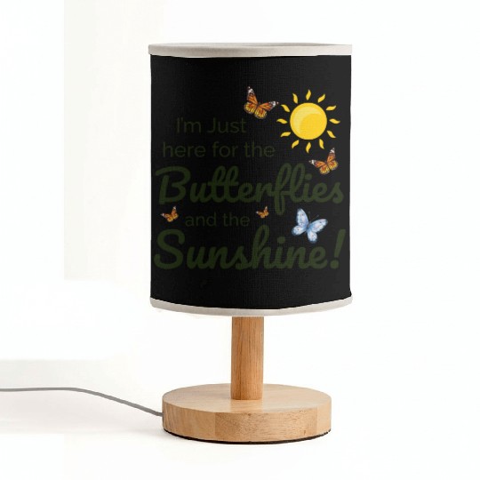Butterfly Sunshine Insect Collector Entomology Fabric Lamps
