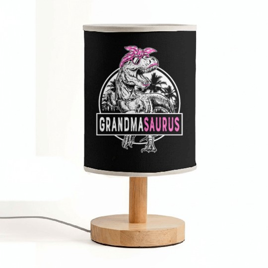 Grandmasaurus Fun Grandmasaurus Mother's Day 1BK8 Fabric Lamps