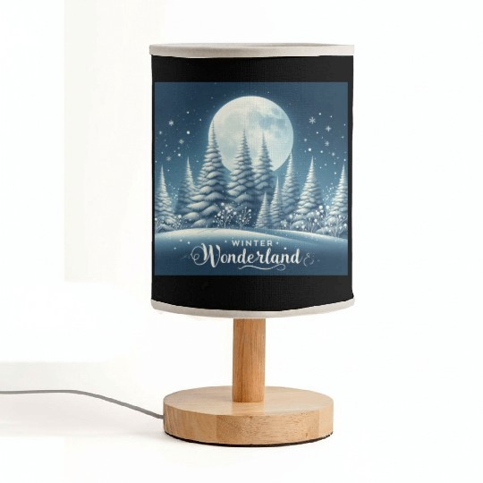 Winter Wonderland Fabric Lamps