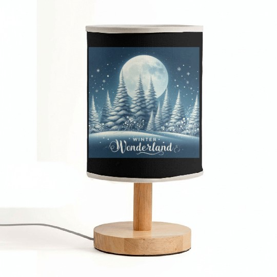 Winter Wonderland Fabric Lamps