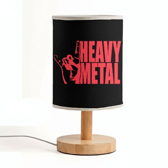 Heavy Metal Fun Hard Rock Music Horns Hand Gesture Fabric Lamps